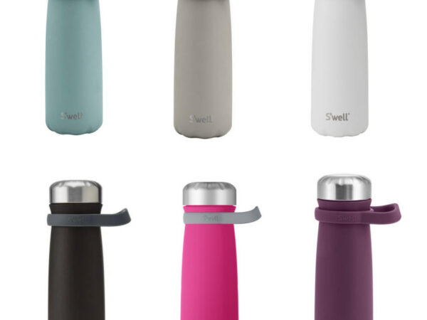 S’well 不锈钢宽口保温瓶带硅胶提手700ml